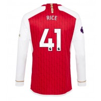 Arsenal Declan Rice #41 Domaci Dres 2023-24 Dugi Rukav
